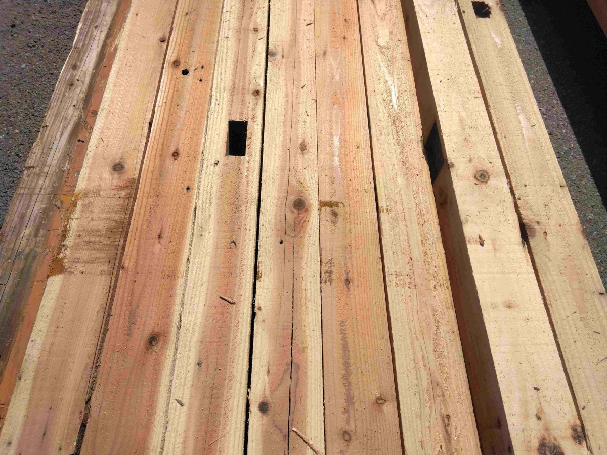 モクジスビーム　製材後