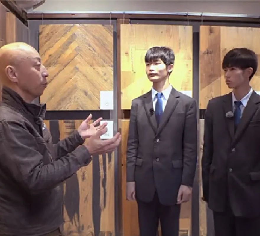 「高校生と見つける、私たちのSDGs」（KSB瀬戸内海放送）で高校生から取材を受けました