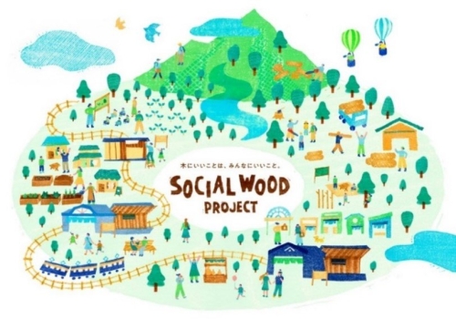SOCIAL WOOD PROJECT(東急(株)様)の共創パートナーとして取り組みを本格的に開始!!